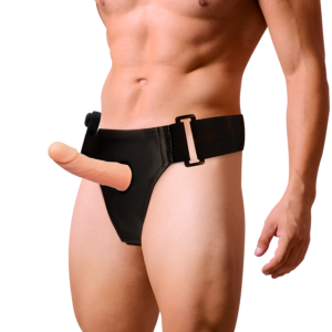 Harness Attraction-Rnes Leerrahmen mit Vibrator 15 cm -o- 5 cm-TPR · Strap-on & Harness