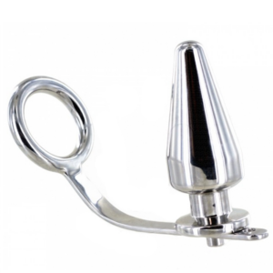 Metal Hard-Stahlring mit Analplug 45 x 45 mm