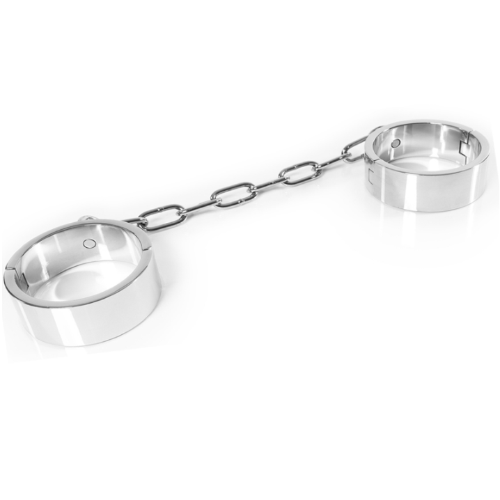 Metal Hard-Handschellen für Knöchel mit Allen-Schlüssel, Unterordnung Bdsm · Spielzeug aus Glas & Metall