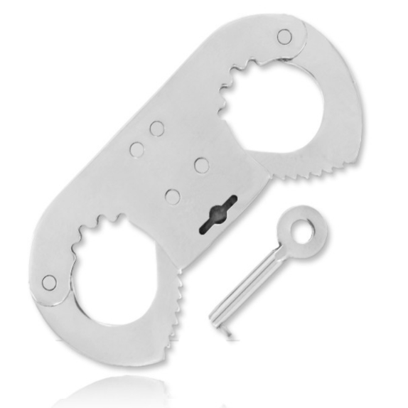 Metal Hard-Handschellen Metall für Finger · Spielzeug aus Glas & Metall