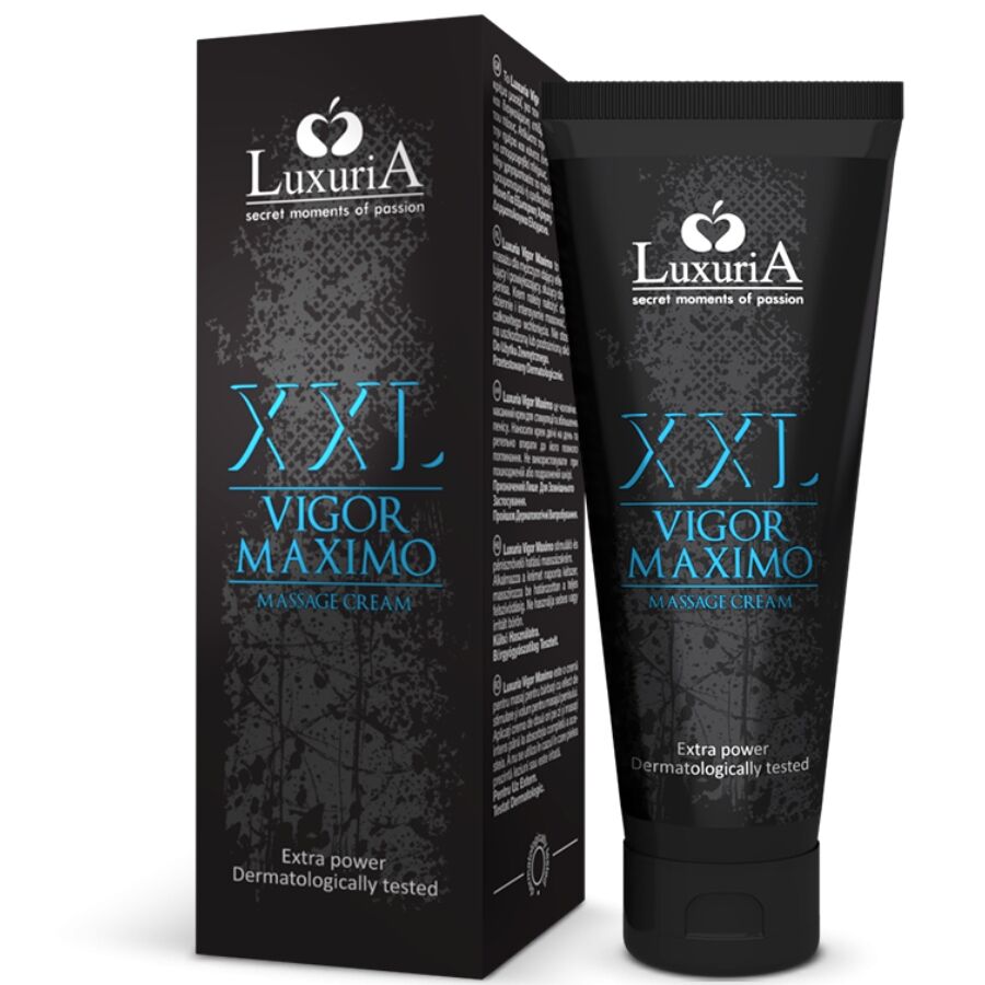 Intimateline Luxuria-Xxl Vigor Massimo Massage Volumencreme · Aphrodisiaka für Männer