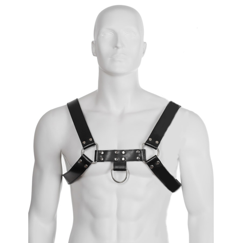 Leather Body-Harness von Leder mit Ketten III · Herrenunterwäsche (Bild 2)