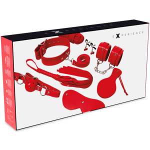 Experience-Kit Bdsm Fetish Red Series-Pelle Ecological · Spielzeug-Sets (Bild 4)