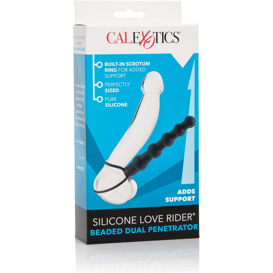 Calexotics-Doppel Penetrator mit Schwarz-Silikon Perlen · Sextoys (Bild 2)