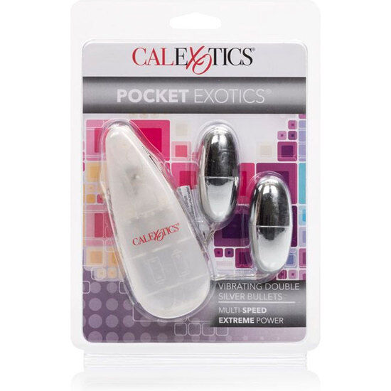 Calexotics-Zwei silber-ABS Vibrationskugeln · Vibratoren (Bild 4)