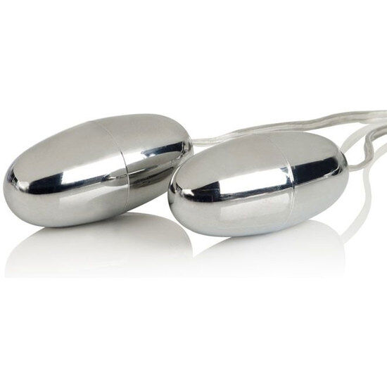 Calexotics-Zwei silber-ABS Vibrationskugeln · Vibratoren (Bild 3)