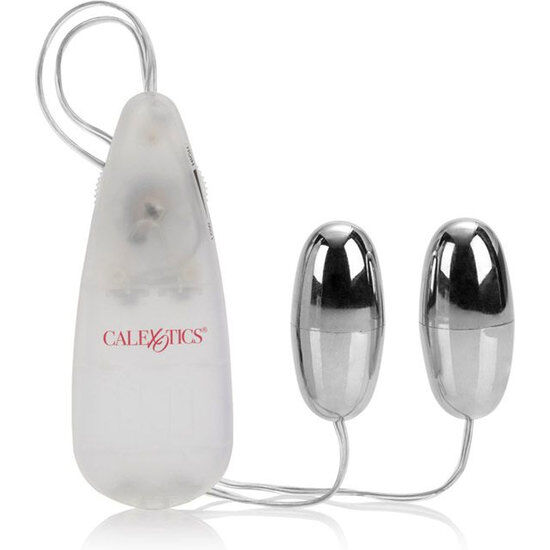 Calexotics-Zwei silber-ABS Vibrationskugeln · Vibratoren