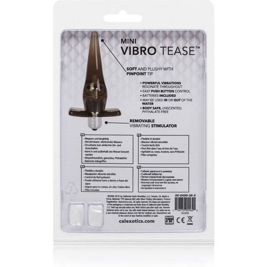 Calexotics-Mini Vibro Tease Schwarz-Waterproof · BDSM-Zubehör (Bild 2)