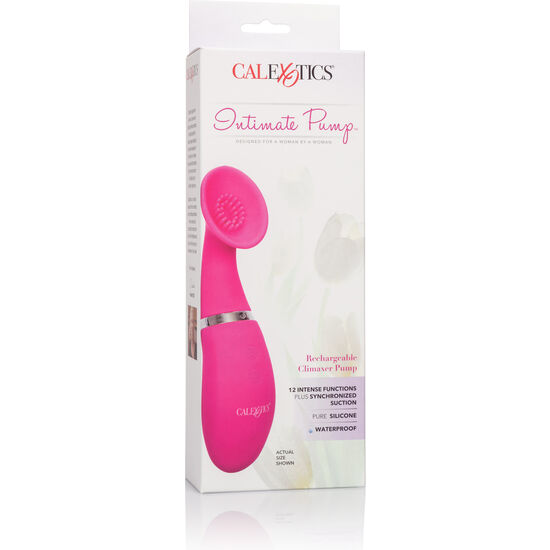 Calexotics-Climaxer Intimpumpe mit Rosa-Silikon-Aspiration, 12 · Vibratoren (Bild 2)
