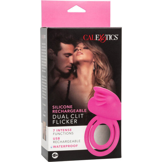 Calexotics-Vibrator Doppelring mit Stimulator · Penisringe & -hüllen (Bild 4)