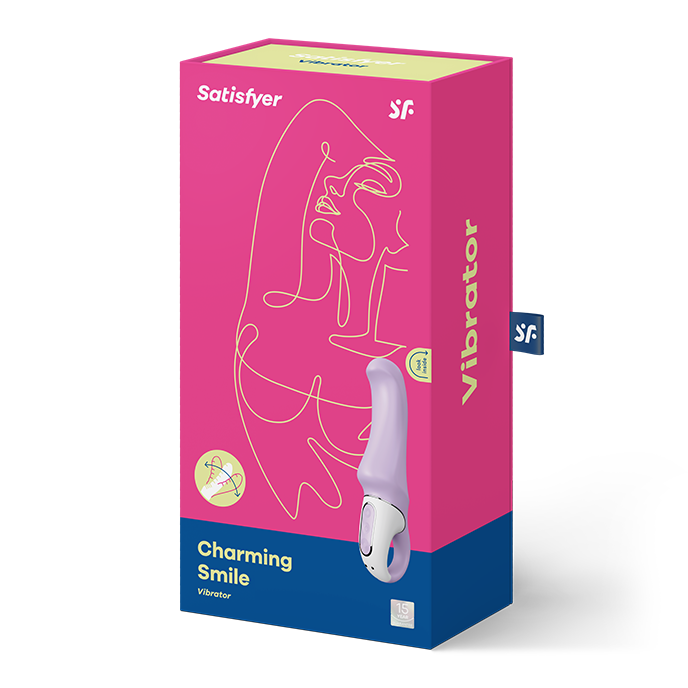 Satisfyer Vibrator-Vibes Charming Smile-Silikon, 12 Geschwindigkeiten · Vibratoren (Bild 4)