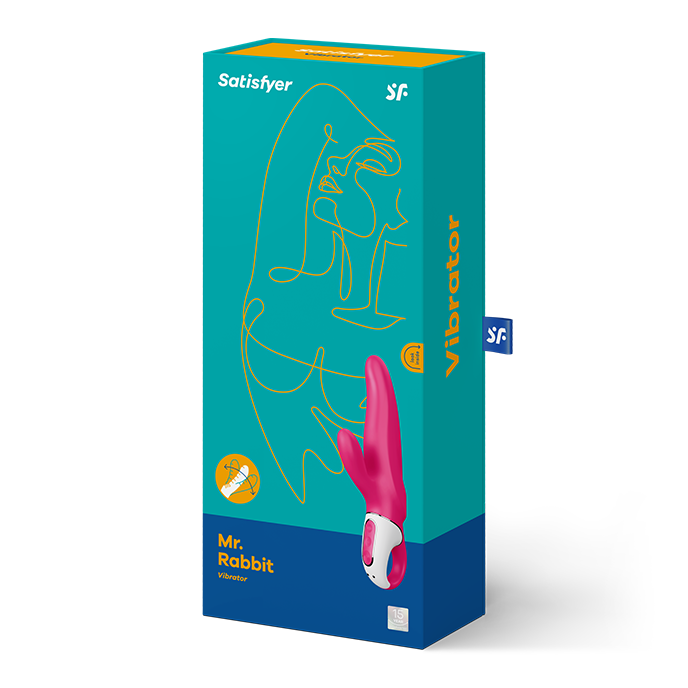 Satisfyer Vibrator-Vibe Mr Rabbit-Silikon, 12 Geschwindigkeiten, Wiederaufladbar · Vibratoren (Bild 6)
