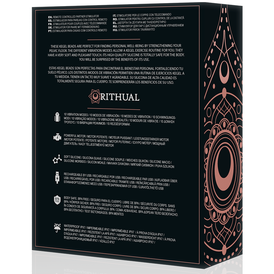 Rithual-Nisha Liebeskugeln Wiederaufladbar Schwarz · Sextoys (Bild 10)