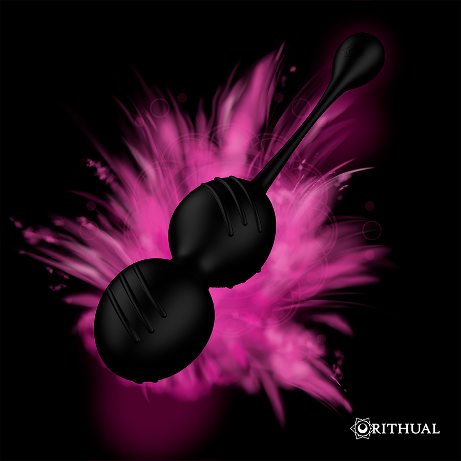 Rithual-Nisha Liebeskugeln Wiederaufladbar Schwarz · Sextoys (Bild 4)
