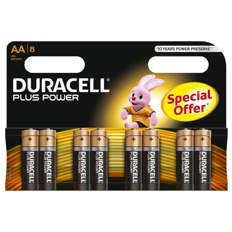 Duracell-Plus Power Batterien Aa LR6 8 Stk. · Batterien & Zubehör