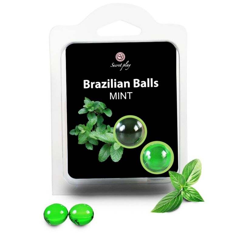 Secretplay Cosmetic-2 Brazilian Balls Minze