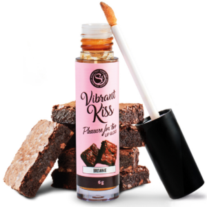 Secretplay Cosmetic-Vibrierender Lipgloss Kiss Brownie