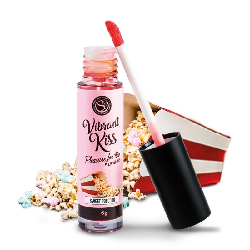 Secretplay Cosmetic-Vibrierende Lippe Kiss Sweet Popcorn Gloss · Oralsex & Körperspiele