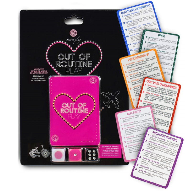 Secretplay 100% Games-Spiel, um aus der Routine herauszukommen (fr/Pt) · Spiele & Geschenke