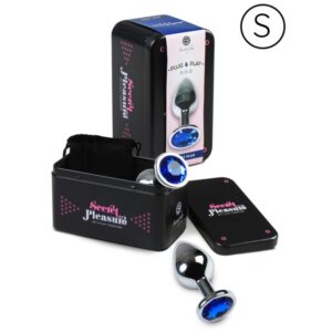Secretplay Toys-Anal Plug Blue S-Metal · Sextoys (Bild 2)