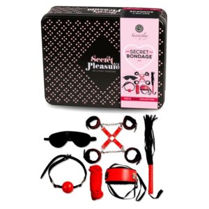 Secretplay 100% Fetish-Set Bdsm 6 Stk. Red Collection-Pelle · Spielzeug-Sets (Bild 2)