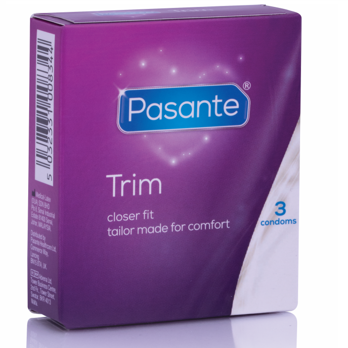 Pasante-Thin Trim Kondome dünn, 3 Stk. · Kondome