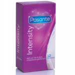 Pasante-Kondome mit Rändern und Intensitätspunkten, 12 Stk. · Kondome