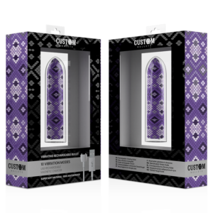 Custom Bullets-Bullet Magnetic Snake Violet Wiederaufladbar 10 · Vibratoren (Bild 2)