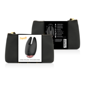 Coquette Toys-Stimulator Klitoris Schwarz/Gold-Silikon, 10 Geschwindigkeiten · Vibratoren (Bild 8)