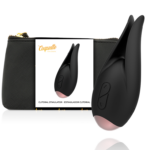 Coquette Toys-Stimulator Klitoris Schwarz/Goldblume-Silizium · Vibratoren