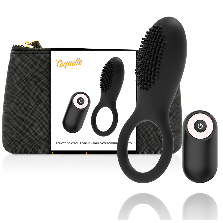 Coquette Toys-Vibro-Ring mit Fernbedienung Wiederaufladbar