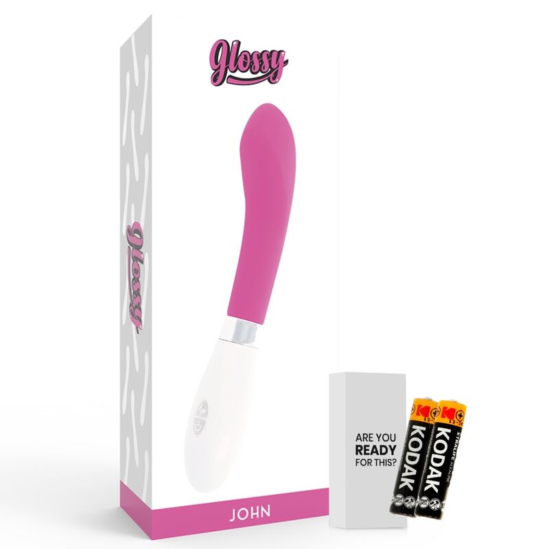 Glossy-John Vibrator Silikone, 10 Geschwindigkeiten, Wasserdicht · Vibratoren (Bild 16)