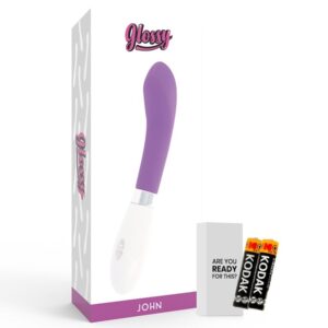 Glossy-John Vibrator Silikone, 10 Geschwindigkeiten, Wasserdicht · Vibratoren (Bild 6)