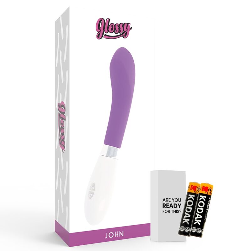 Glossy-John Vibrator Silikone, 10 Geschwindigkeiten, Wasserdicht · Vibratoren (Bild 6)