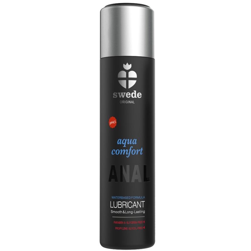 Swede-Aqua Comfort Anal Gleitgel Wasserbasis 120 ml · Kosmetika & Aphrodisiaka