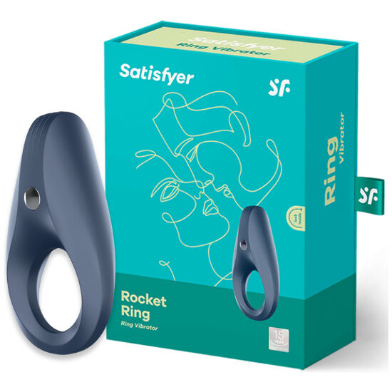 Satisfyer Ring-Vibrating Ring 1-Silikon, 10 Geschwindigkeiten, Wiederaufladbar · Sextoys (Bild 3)