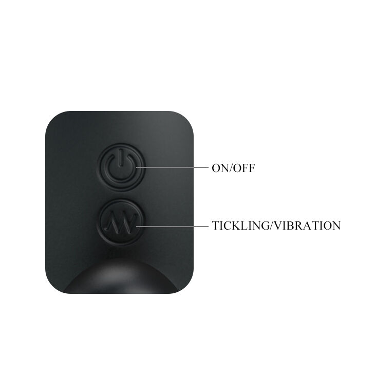Mr Play-Stimulierend Prostata Wiederaufladbar Schwarz-Silikon, 3 Geschwindigkeiten · Sextoys (Bild 7)