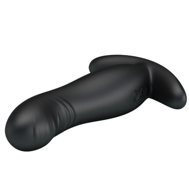 Mr Play-Stimulierend Prostata Wiederaufladbar Schwarz-Silikon, 3 Geschwindigkeiten · Sextoys (Bild 6)