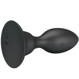 Mr Play-Analplug Vibrator mit Fernbedienung Schwarz-Silikon, 12 Geschwindigkeiten · Vibratoren (Bild 6)