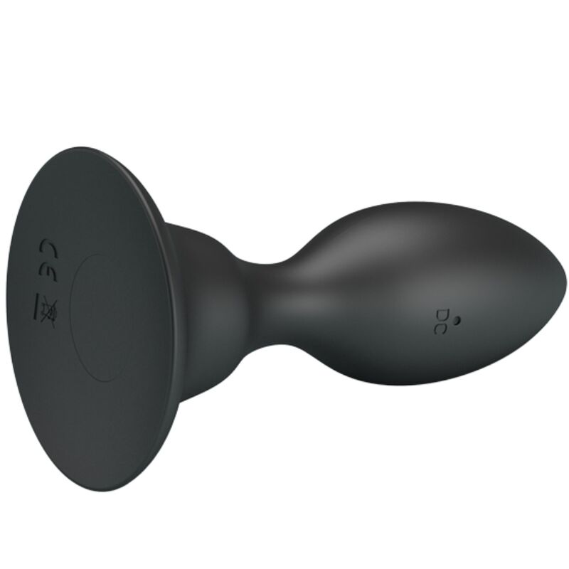 Mr Play-Analplug Vibrator mit Fernbedienung Schwarz-Silikon, 12 Geschwindigkeiten · Vibratoren (Bild 6)
