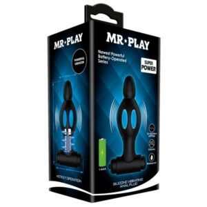 Mr Play-Analplug Silikon Vibration-10 Geschwindigkeiten, Wasserdicht · Sextoys (Bild 7)