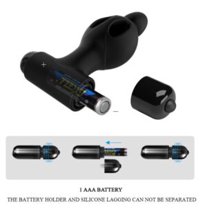 Mr Play-Analplug Silikon Vibration-10 Geschwindigkeiten, Wasserdicht · Sextoys (Bild 6)