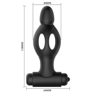 Mr Play-Analplug Silikon Vibration-10 Geschwindigkeiten, Wasserdicht · Sextoys (Bild 5)