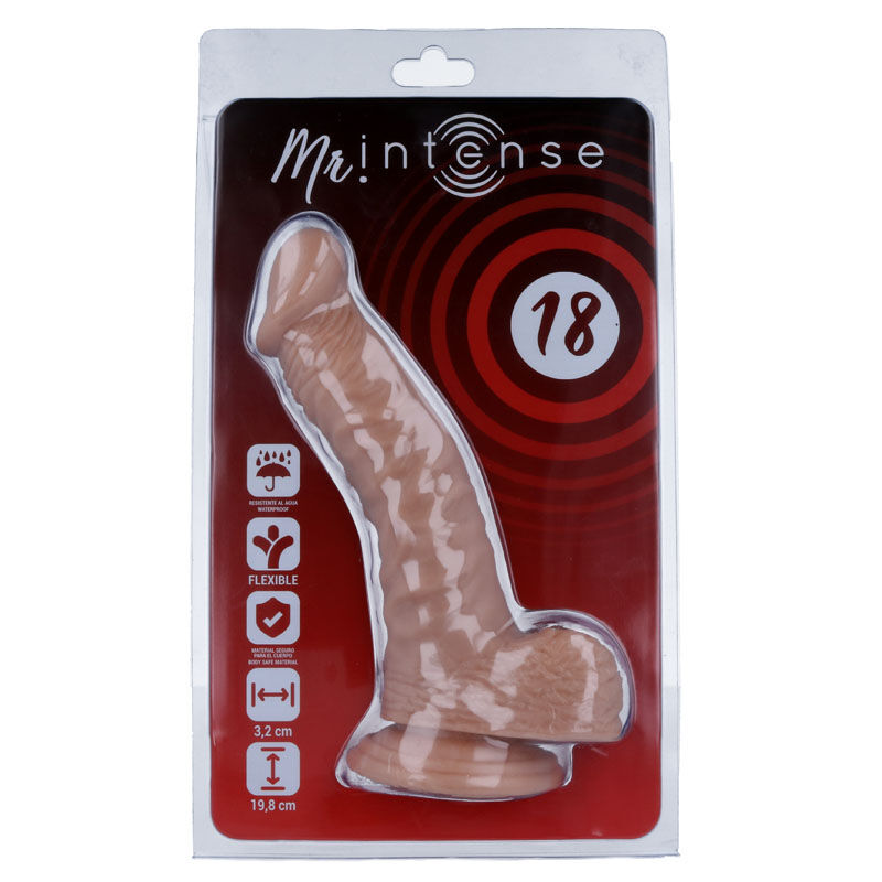 Mr. Intense Dildos-18 Dildo Realistisch 19.8 Cm -o- 3.2 Cm-PVC · Strap-on & Harness (Bild 5)