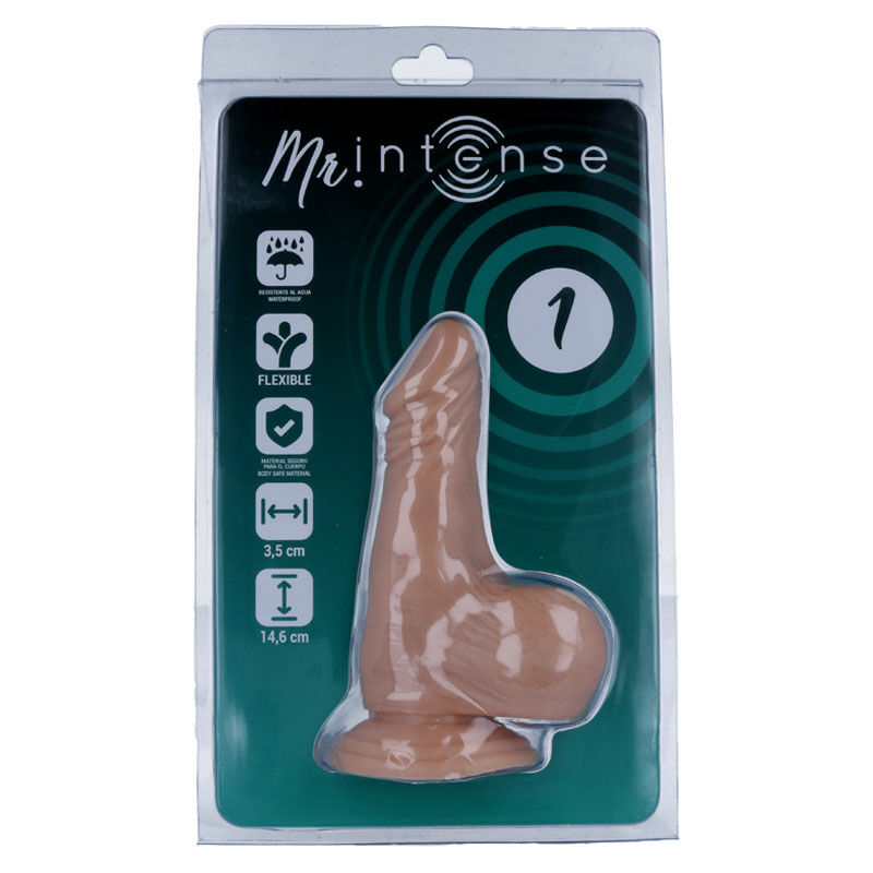 Mr. Intense Dildos-1 Dildo Realistisch 14.6 Cm -o- 3.5 Cm-PVC, Saugnapf · Strap-on & Harness (Bild 2)