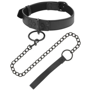 Darkness Bondage-Halskette Schwarz mit Kette-Metal · Sextoys (Bild 5)