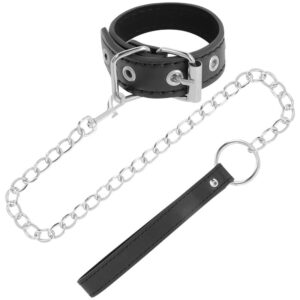 Darkness Bondage-Penisring mit umweltfreundlichem Lederarmband · Sextoys (Bild 6)