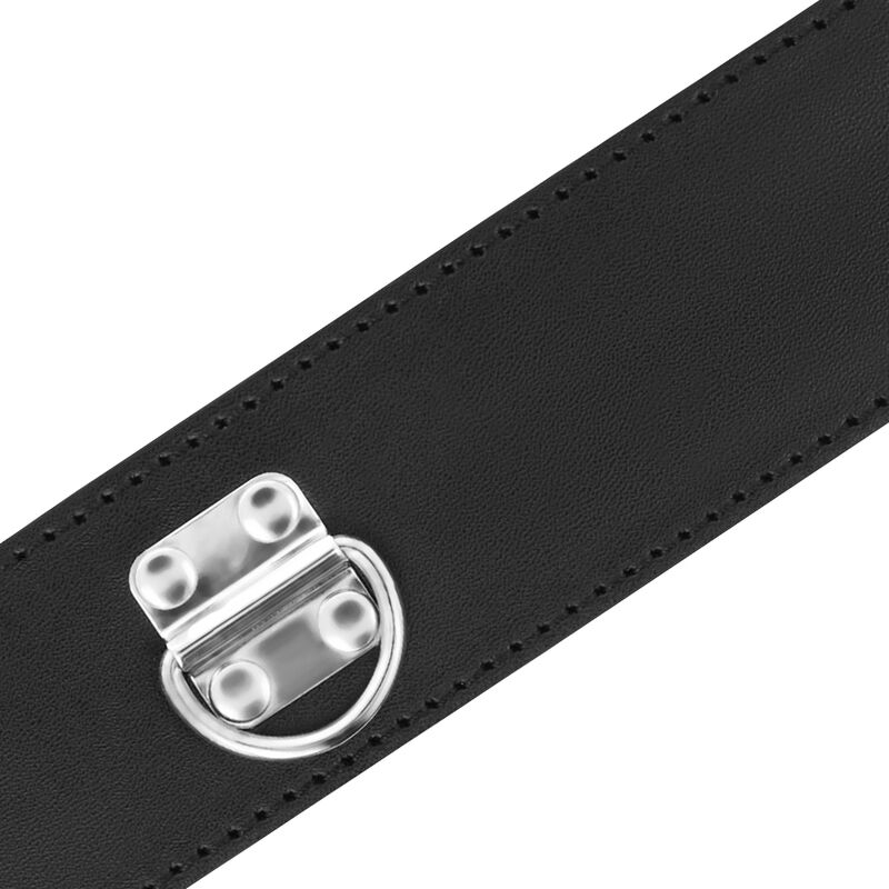Darkness Bondage-Halskette Bdsm mit Schloss Schwarz-Umweltleder · Sextoys (Bild 3)