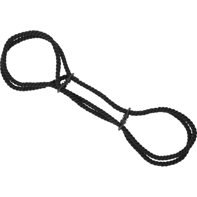 Darkness Bondage-Handschellen in Stringa 100% Baumwolle für Hände · Sextoys (Bild 5)