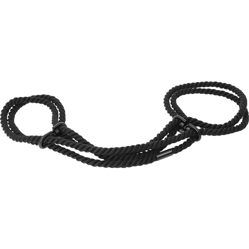 Darkness Bondage-Handschellen in Stringa 100% Baumwolle für Hände · Sextoys (Bild 3)